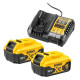 Купити Набір з двох інструментів безщіткових DeWALT DCK2026P2T. Офіційний фірмовий магазин Dewalt Stanley Black+Decker Bostitch, фірмова гарантія