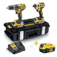 Купити Набір з двох інструментів безщіткових DeWALT DCK266P2+DCB184. Офіційний фірмовий магазин Dewalt Stanley Black+Decker Bostitch, фірмова гарантія