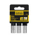 Купить Набор торцевых головок 1/4 Maxi Drive, с шестигранным профилем, 3 шт: 8, 9, 10 мм STANLEY FMMT17091-0. Официальный фирменный магазин Dewalt Stanley Black+Decker Bostitch