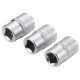 Купить Набор торцевых головок 1/2 Maxi Drive, с шестигранным профилем, 3 шт: 17, 18, 19 мм STANLEY FMMT17094-0. Официальный фирменный магазин Dewalt Stanley Black+Decker Bostitch