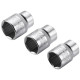 Купить Набор торцевых головок 1/2 Maxi Drive, с шестигранным профилем, 3 шт: 21, 22, 24 мм STANLEY FMMT17095-0. Официальный фирменный магазин Dewalt Stanley Black+Decker Bostitch