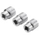 Купить Набор торцевых головок 1/2 Maxi Drive, с шестигранным профилем, 3 шт: 21, 22, 24 мм STANLEY FMMT17095-0. Официальный фирменный магазин Dewalt Stanley Black+Decker Bostitch