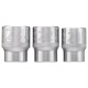 Купить Набор торцевых головок 1/2 Maxi Drive, с шестигранным профилем, 3 шт: 21, 22, 24 мм STANLEY FMMT17095-0. Официальный фирменный магазин Dewalt Stanley Black+Decker Bostitch