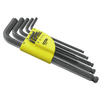 Купити Набір з дев’яти шестигранних метричних ключів STANLEY 1-13-976. Офіційний фірмовий магазин Dewalt Stanley Black+Decker Bostitch, фірмова гарантія