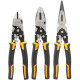 Купити Набір з трьох шарнірно-губцевих інструментів Compound Action DeWALT DWHT0-70485. Офіційний фірмовий магазин Dewalt Stanley Black+Decker Bostitch, фірмова гарантія