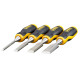 Купить Набор из четырех стамесок DeWALT DWHT0-16063. Официальный фирменный магазин Dewalt Stanley Black+Decker Bostitch