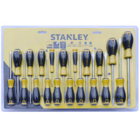 Купити Набір з двадцяти викруток ESSENTIAL STANLEY STHT0-60213. Офіційний фірмовий магазин Dewalt Stanley Black+Decker Bostitch, фірмова гарантія