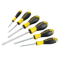 Купить Набор из шести отверток ESSENTIAL STANLEY STHT0-60208. Официальный фирменный магазин Dewalt Stanley Black+Decker Bostitch