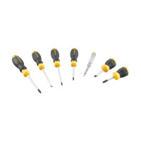 Купити Набір з семи викруток CushionGrip STANLEY STHT16166-0. Офіційний фірмовий магазин Dewalt Stanley Black+Decker Bostitch, фірмова гарантія