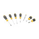Купить Набор из семи отверток CushionGrip STANLEY STHT16166-0. Официальный фирменный магазин Dewalt Stanley Black+Decker Bostitch