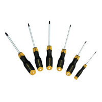 Купить Набор из шести отверток CushionGrip в ложементе STANLEY STMT1-74182. Официальный фирменный магазин Dewalt Stanley Black+Decker Bostitch