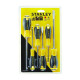 Купить Набор из шести отверток ESSENTIAL STANLEY STHT0-60209. Официальный фирменный магазин Dewalt Stanley Black+Decker Bostitch