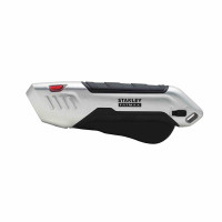 Купити Ніж безпечний FATMAX® Box Box з висувним трапецевідная лезом STANLEY FMHT10370-0. Офіційний фірмовий магазин Dewalt Stanley Black+Decker Bostitch, фірмова гарантія