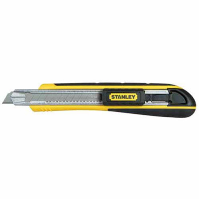 Купить Нож FatMax Cartridge длиной 138 мм с лезвием шириной 9 мм с отламывающимися сегментами STANLEY 0-10-475. Официальный фирменный магазин Dewalt Stanley Black+Decker Bostitch