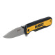 Купити Ніж складаний з довжиною леза 84 мм DeWALT DWHT10993-0. Офіційний фірмовий магазин Dewalt Stanley Black+Decker Bostitch, фірмова гарантія