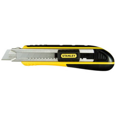 Купить Нож FatMax Cartridge длиной 180 мм с лезвием шириной 18 мм с отламывающимися сегментами STANLEY 0-10-481. Официальный фирменный магазин Dewalt Stanley Black+Decker Bostitch
