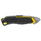 Купить Нож FatMax Integrated Snap Knife длиной 165 мм с лезвием шириной 18 мм с отламывающимися сегментами STANLEY FMHT10592-0. Официальный фирменный магазин Dewalt Stanley Black+Decker Bostitch