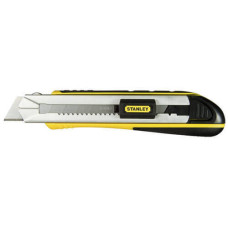 Купить Нож FatMax Cartridge длиной 215 мм с лезвием шириной 25 мм с отламывающимися сегментами STANLEY 0-10-486. Официальный фирменный магазин Dewalt Stanley Black+Decker Bostitch