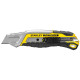 Купить Нож FatMax Integrated Snap Knife длиной 165 мм с лезвием шириной 18 мм с отламывающимися сегментами STANLEY FMHT10594-0. Официальный фирменный магазин Dewalt Stanley Black+Decker Bostitch