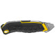 Купить Нож FatMax Integrated Snap Knife длиной 165 мм с лезвием шириной 18 мм с отламывающимися сегментами STANLEY FMHT10594-0. Официальный фирменный магазин Dewalt Stanley Black+Decker Bostitch