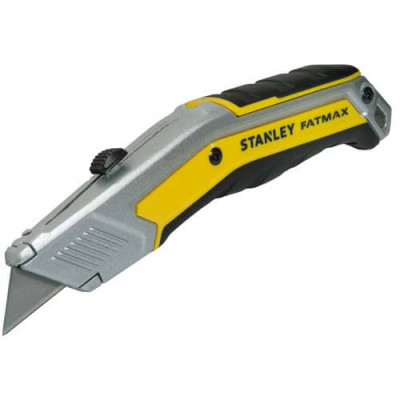 Купить Нож FATMAX EXO RETRACTABLE KNIFE длиной 190 мм с выдвижным трапецевидным лезвием STANLEY FMHT0-10288. Официальный фирменный магазин Dewalt Stanley Black+Decker Bostitch