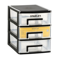 Купити Органайзер вертикальний з трьома висувними відділеннями STANLEY STST40712-1. Офіційний фірмовий магазин Dewalt Stanley Black+Decker Bostitch, фірмова гарантія