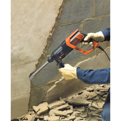 Купить Перфоратор сетевой SDS-Plus BLACK+DECKER KD975K. Официальный фирменный магазин Dewalt Stanley Black+Decker Bostitch