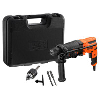 Купити Перфоратор мережевий SDS-Plus BLACK+DECKER BEHS01K. Офіційний фірмовий магазин Dewalt Stanley Black+Decker Bostitch, фірмова гарантія