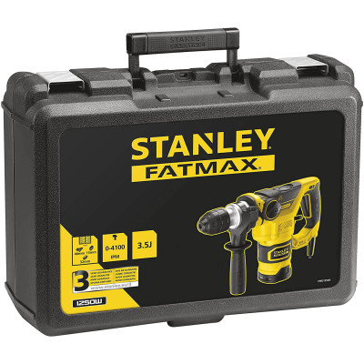 Купити Перфоратор мережевий SDS-Plus STANLEY FATMAX FME1250K. Офіційний фірмовий магазин Dewalt Stanley Black+Decker Bostitch, фірмова гарантія