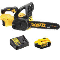 Купити Пила ланцюгова акумуляторна безщіткова DeWALT DCM565P1. Офіційний фірмовий магазин Dewalt Stanley Black+Decker Bostitch, фірмова гарантія