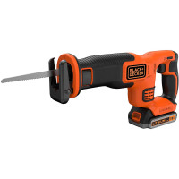 Купити Пила шабельна акумуляторна BLACK+DECKER BDCR18E1. Офіційний фірмовий магазин Dewalt Stanley Black+Decker Bostitch, фірмова гарантія