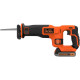 Купити Пила шабельна акумуляторна BLACK+DECKER BDCR18E1. Офіційний фірмовий магазин Dewalt Stanley Black+Decker Bostitch, фірмова гарантія
