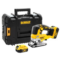 Купити Пила лобзикова акумуляторна безщіткова DeWALT DCS334P2. Офіційний фірмовий магазин Dewalt Stanley Black+Decker Bostitch, фірмова гарантія