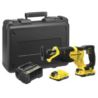 Купити Пила шабельна акумуляторна STANLEY FATMAX SFMCS300D2K. Офіційний фірмовий магазин Dewalt Stanley Black+Decker Bostitch, фірмова гарантія