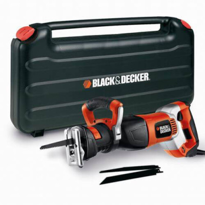 Купити Пила шабельна мережева BLACK+DECKER RS1050EK. Офіційний фірмовий магазин Dewalt Stanley Black+Decker Bostitch, фірмова гарантія