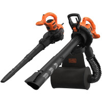 Купити Садовий пилосос електричний BLACK+DECKER BEBLV290. Офіційний фірмовий магазин Dewalt Stanley Black+Decker Bostitch, фірмова гарантія