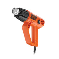 Купити Пістолет гарячого повітря - фен мережевий BLACK+DECKER KX2001. Офіційний фірмовий магазин Dewalt Stanley Black+Decker Bostitch, фірмова гарантія