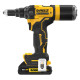 Купить Заклёпочник аккумуляторный бесщёточный DeWALT DCF403D2GT. Официальный фирменный магазин Dewalt Stanley Black+Decker Bostitch
