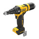 Купить Заклёпочник аккумуляторный бесщёточный DeWALT DCF403NT. Официальный фирменный магазин Dewalt Stanley Black+Decker Bostitch