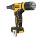 Купить Заклёпочник аккумуляторный бесщёточный DeWALT DCF403NT. Официальный фирменный магазин Dewalt Stanley Black+Decker Bostitch