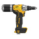 Купить Заклёпочник аккумуляторный бесщёточный DeWALT DCF414NT. Официальный фирменный магазин Dewalt Stanley Black+Decker Bostitch