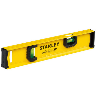 Купити Рівень BASIC I-BEAM з алюмінію довжиною 300 мм з двома капсулами STANLEY 0-42-072. Офіційний фірмовий магазин Dewalt Stanley Black+Decker Bostitch, фірмова гарантія