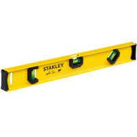 Купить Уровень BASIC I-BEAM из алюминия длиной 450 мм с тремя капсулами STANLEY 0-42-073. Официальный фирменный магазин Dewalt Stanley Black+Decker Bostitch