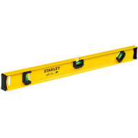 Купити Рівень BASIC I-BEAM з алюмінію довжиною 600 мм з трьома капсулами STANLEY 0-42-074. Офіційний фірмовий магазин Dewalt Stanley Black+Decker Bostitch, фірмова гарантія