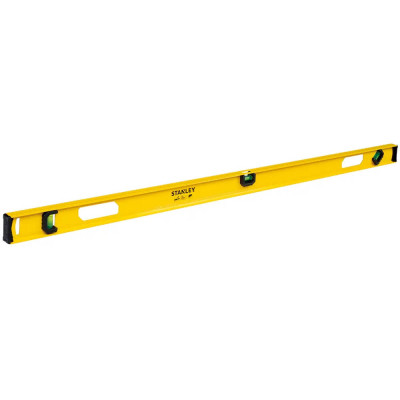Купить Уровень BASIC I-BEAM из алюминия длиной 1200 мм с тремя капсулами STANLEY 0-42-076. Официальный фирменный магазин Dewalt Stanley Black+Decker Bostitch