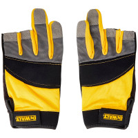 Купити Рукавички універсальні, частково відкриті DeWALT DPG214L. Офіційний фірмовий магазин Dewalt Stanley Black+Decker Bostitch, фірмова гарантія
