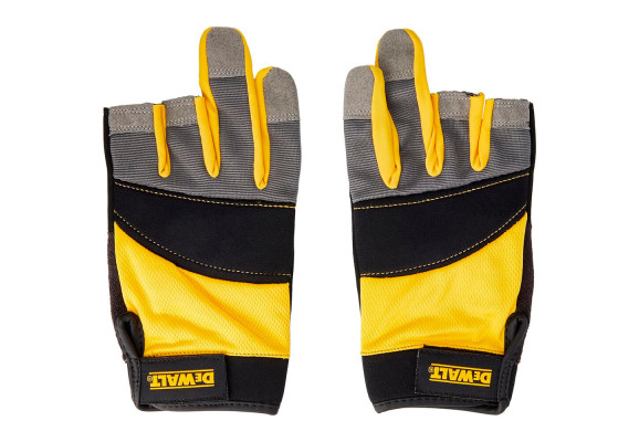 Купити Рукавички універсальні, частково відкриті DeWALT DPG214L. Офіційний фірмовий магазин Dewalt Stanley Black+Decker Bostitch, фірмова гарантія