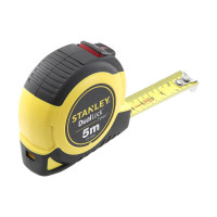 Купить Рулетка измерительная TYLON™ Dual Lock длиной 5 м, шириной 19 мм, в пластмассовом корпусе STANLEY STHT36803-0. Официальный фирменный магазин Dewalt Stanley Black+Decker Bostitch