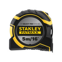Купить Рулетка измерительная FatMax®Autolock длиной 5 м/16, шириной 25 мм, в прорезиненном корпусес, двухсторонней шкалой STANLEY FMHT43242-0. Официальный фирменный магазин Dewalt Stanley Black+Decker Bostitch