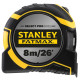 Купити Рулетка вимірювальна FatMax®Autolock довжиною 8 м/26, шириною 25 мм, в обгумованому корпусі, з подвійною шкалою STANLEY FMHT43243-0. Офіційний фірмовий магазин Dewalt Stanley Black+Decker Bostitch, фірмова гарантія